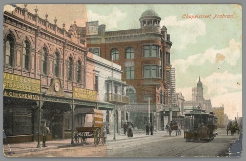 Chapel street Prahran, c. 1907