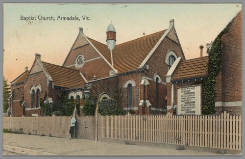 Baptist Church, Armadale, Vic, c. 1907