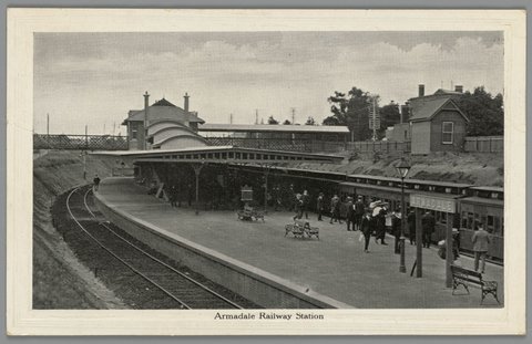 Armadale Railway Station, c. 1912