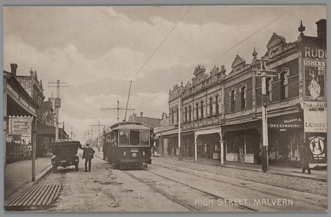 HIGH STREET, MALVERN, c. 1913