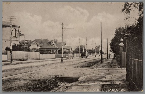 HIGH STREET, MALVERN, c. 1911