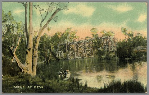 SCENE AT KEW, c. 1907
