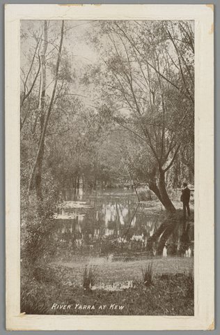 River Yarra at Kew, c. 1909