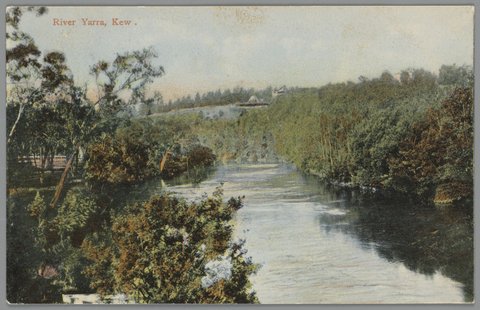 River Yarra, Kew, c. 1907
