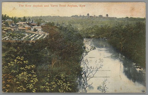 The Kew Asylum and Yarra Bend Asylum, Kew, c. 1907
