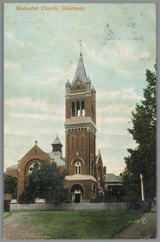 Methodist Church, Hawthorn, c. 1907