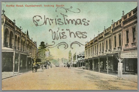 Burke Road, Camberwell, looking South, c. 1907
