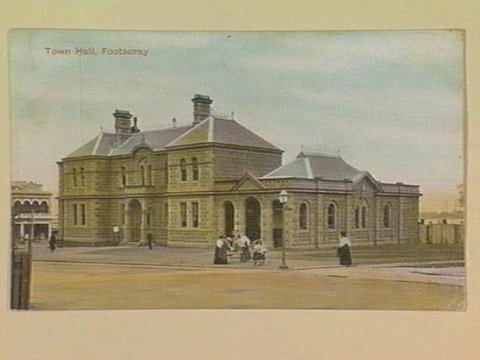 Town Hall, Footscray, c. 1906