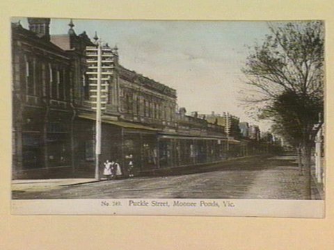 Puckle Street, Moonee Ponds, Vic, c. 1906