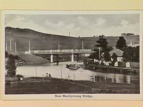 New Maribyrnong Bridge, 1910s