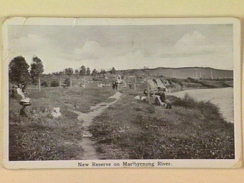 New Reserve on Maribyrnong River, c. 1911