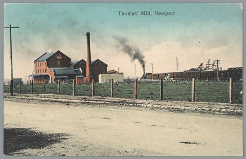 Thomas' Mill, Newport, c. 1907