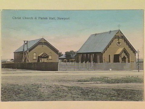 Christ Church & Parish Hall, Newport, c. 1907