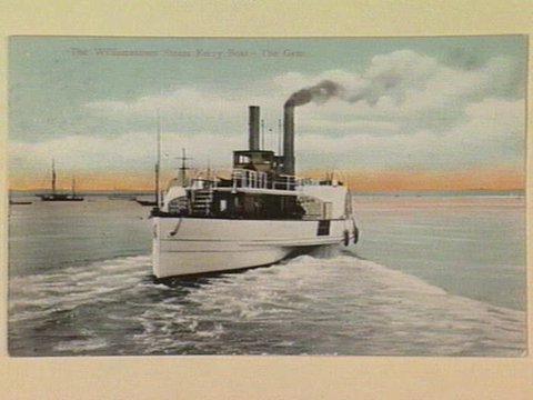 The Williamstown Ferry Boat - The Gem, c. 1909