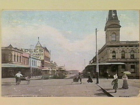 CLARENDON STREET, S. MELBOURNE, c. 1907