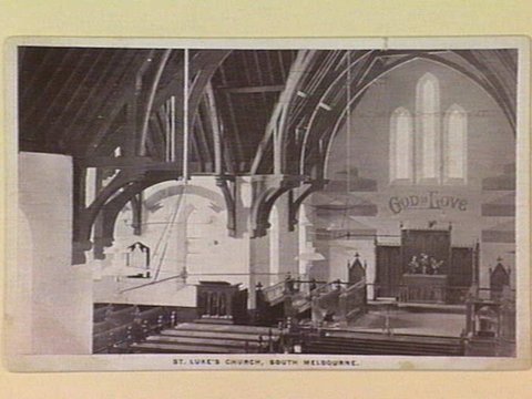 ST. LUKE'S CHURCH, SOUTH MELBOURNE, c. 1908
