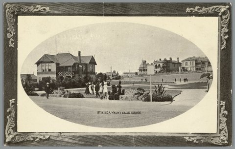ST. KILDA YACHT CLUB HOUSE, c. 1911