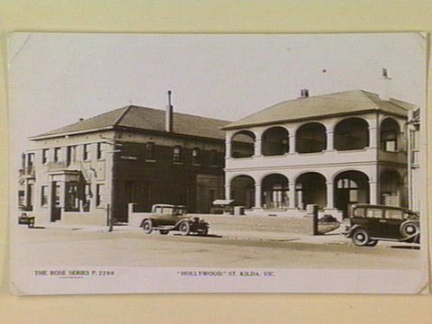 "HOLLYWOOD," ST. KILDA, VIC, 1920s