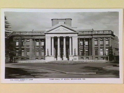 TOWN HALL, ST. KILDA, MELBOURNE, VIC, 1940s
