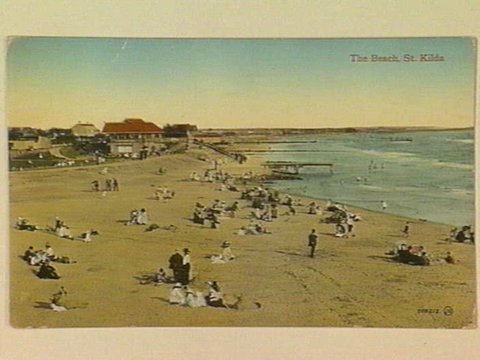 The Beach, St. Kilda, c. 1917