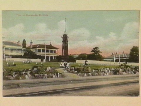 View on Esplanade, St. Kilda, c. 1906