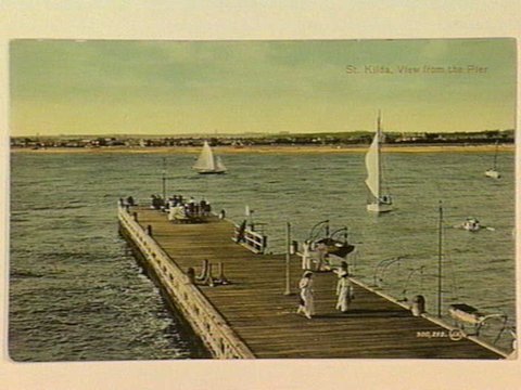 St. Kilda, View from the Pier, c. 1917