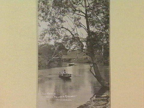 The Yarra near "Rudder Grange" Fairfield, c. 1914