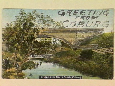 Bridge over Merri Creek, Coburg, c. 1906