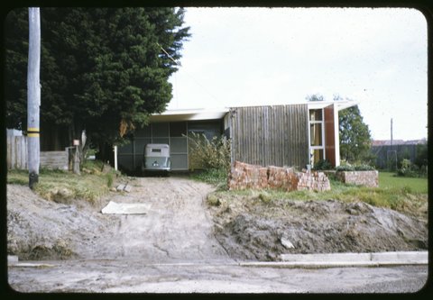 Ian Freeland's own house. 21 Wells Rd. Beaumaris. Melbourne. Vic. 1953