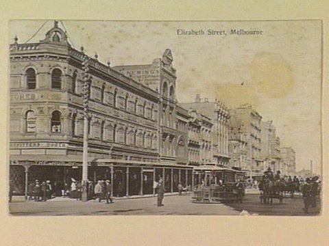 Elizabeth Street, Melbourne, c. 1907