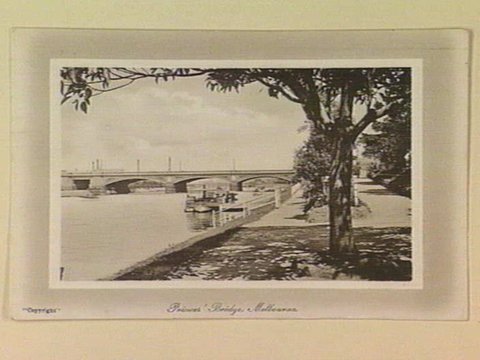 Princes' Bridge, Melbourne, c. 1908