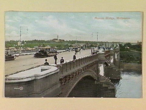 Princes Bridge, Melbourne, c. 1907