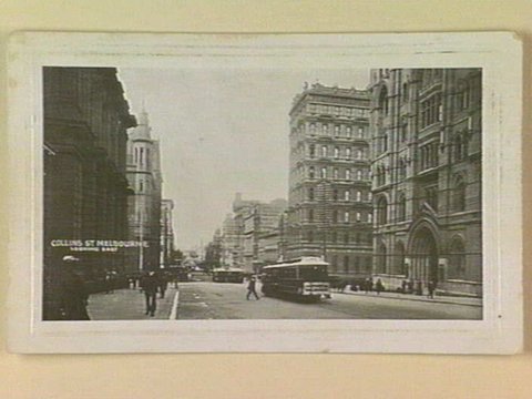 COLLINS ST. MELBOURNE LOOKING EAST, c. 1910