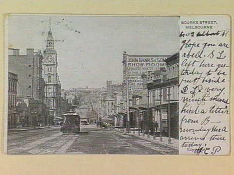BOURKE STREET, MELBOURNE, c. 1905