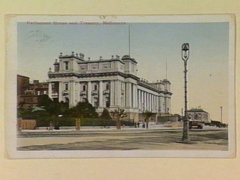 Parliament House and Treasury, Melbourne, c. 1907