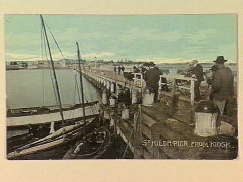 ST. KILDA PIER. FROM KIOSK, c. 1904