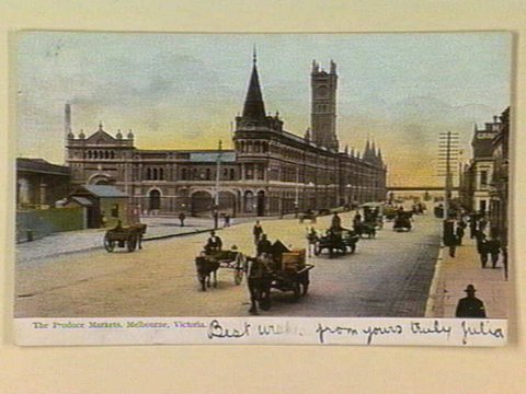 The Produce Markets, Melbourne, Victoria, c. 1905