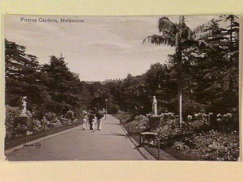 Fitzroy Gardens, Melbourne, c. 1918