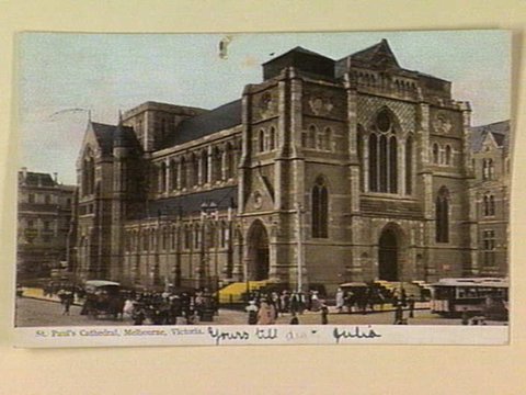 St. Paul's Cathedral, Melbourne, Victoria, c. 1905