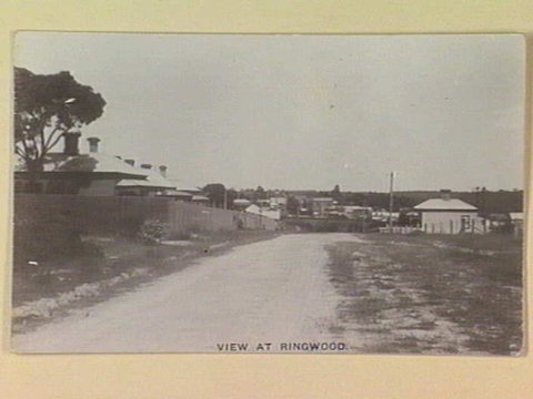 VIEW AT RINGWOOD, c. 1909