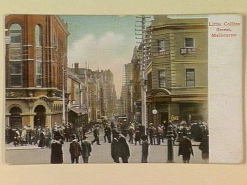 Little Collins Street, Melbourne, c. 1907