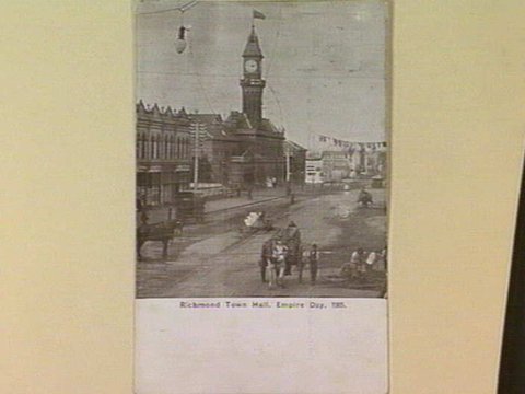 Richmond Town Hall, Empire Day, 1905