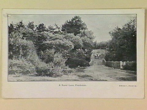 A rural Lane, Frankston, c. 1906