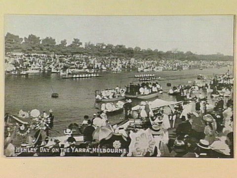 HENLEY DAY ON THE YARRA, MELBOURNE, c. 1915