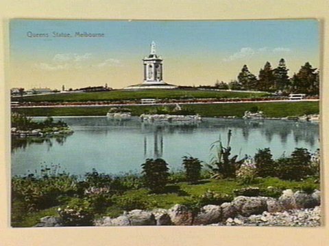 Queens Statue, Melbourne, c. 1908