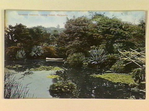 Japanese Gardens, Spring Street, Melbourne, c. 1906
