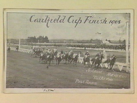 Caulfield Cup Finish. 1908, c. 1908