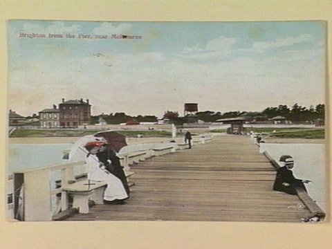 Brighton from the Pier, near Melbourne, c. 1906