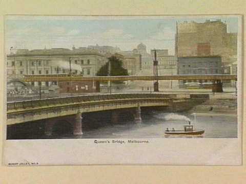 Queen's Bridge, Melbourne, c. 1903