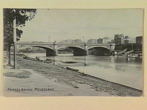 PRINCES BRIDGE. MELBOURNE, c. 1906